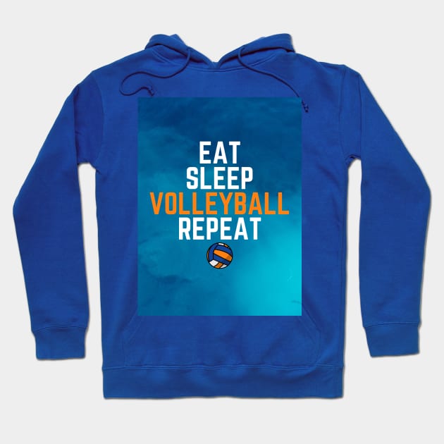 Volleyball tee shirt designs Hoodie by Shop-now-4-U 